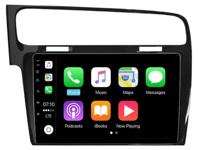 Produktbild von 8+256GB Android Radio für VW Golf 7 2013-2017 CarPlay Upgrade Navi Bluetooth Lenkradsteuerung GPS