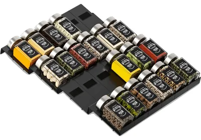 Productafbeelding van Kruidenrek-organizer, verstelbaar ontwerp, grote capaciteit, model ZT-XLJ-24