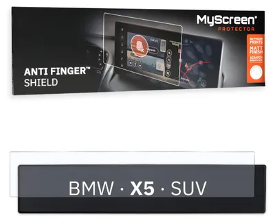 Produktbild von Autofolie für das Hauptdisplay, MyScreen Anti Finger Shield für BMW X5 G05 (2023-2026), matt
