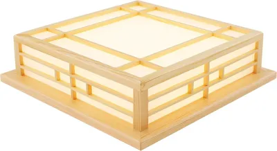 Zdjęcie produktu dla Lampa sufitowa - Lampa sufitowa natynkowa - Styl japoński - Drewno - Bez możliwości ściemniania - 90-260 V AC - Bez żarówki