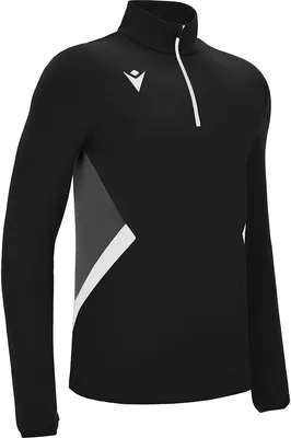 Immagine prodotto di Macron Victory Piave zip top uomo - Nero / Bianco | Taglia: M