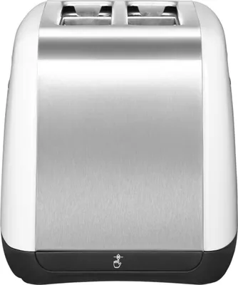 Obrázek produktu pro KitchenAid 5KMT2115EWH, 2 krajíců, Nerezová ocel, Bílá, Kov, Knoflíky, Páčka, Otočné, 1100 W, 220 - 240 V