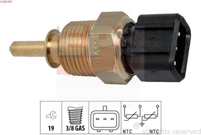 Produktbild von EPS 1.830.367 Kühlmitteltemperatursensor für HYUNDAI Tucson (TL, TLE) für KIA SPORTAGE (SL)