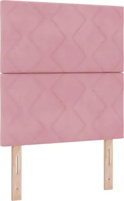 Produktbild von vidaXL Kopfteil Rosa 80 cm Samt