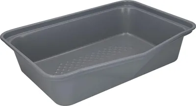 Produktbild von Große Auflaufform aus Kohlenstoffstahl ‎42 x 31,6 x 9,7 Zentimeter Grau - MCCER03GRY