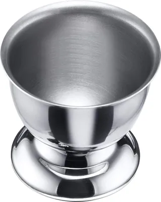 Produktbild von Eierbecher aus Edelstahl - Set von 4 - Silber - Nachhaltig