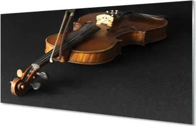 Produktbild von Glasbilder 100x50 Wandkunst Violine