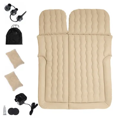 Produktbild von Aufblasbare Auto-Luftmatratze – Komfortables Luftbett für PKW & SUV, Schnell Aufblasbar, Tragbar, Doppelbett 175×130 cm für Reisen & Outdoor