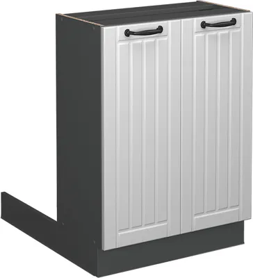Produktbild von Kücheninsel Vicco Fame-Line Weiß Landhaus 60 cm ohne Arbeitsplatte, Model 38595