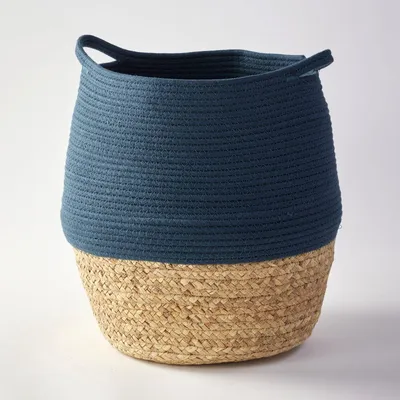 Obrázek produktu pro Kulatý bavlněný koš na hračky PAON, Ø 30 cm, červený