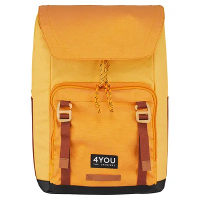 Produktbild von 4YOU Schulrucksack Schulranzen Bees Backpack 21L Orange mehrfarbig