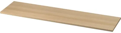 Produktbild von Abdeckplatte Eiche Nachbildung 160,5 x 43 x 2,5 cm (BxTxH) für Schrankwand