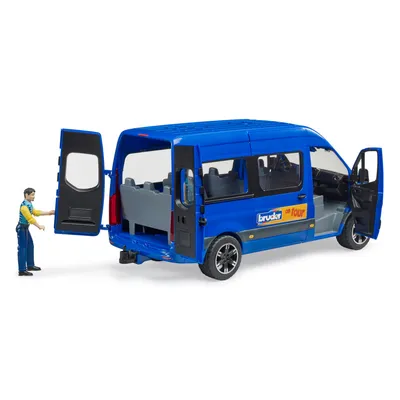 Image de bruder 02681 - MB Sprinter Transfer avec chauffeur - 1:16 Véhicules, utilitaires, bus, voiture, figurine bworld