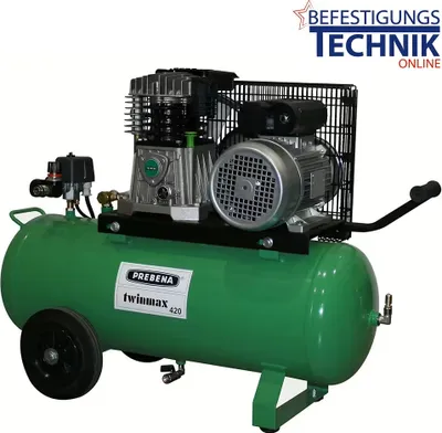 Produktbild von Prebena Kolbenkompressor TWINMAX 420 (ersetzt TWINMAX 410)