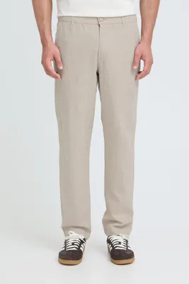 Produktbild von INDICODE IDTropelo Herren Leinenhose Hose Stoffhose Leinenmix Regular Fit