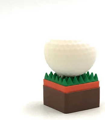 Obrázok produktu pre Onlineworld2013 Golfová loptička na tráve Športový tím Zábavný USB kľúč 128 GB USB 3.0