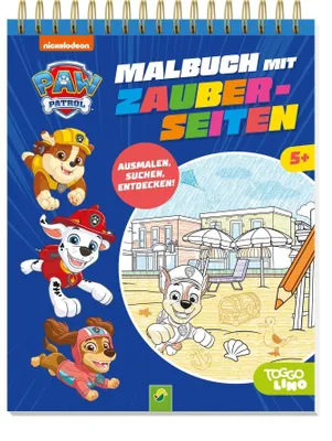 Produktbild von PAW Patrol Malbuch mit Zauberseiten