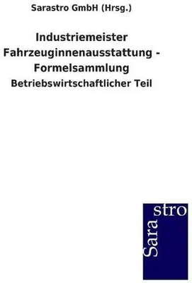 Produktbild von Industriemeister Fahrzeuginnenausstattung - Formelsammlung