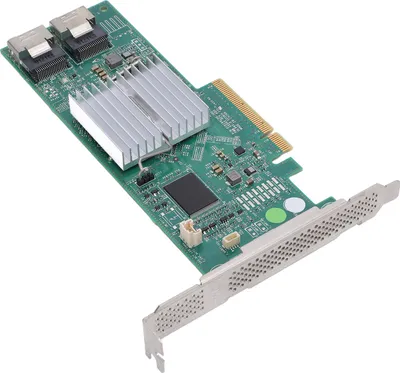 Zdjęcie produktu dla Karta kontrolera RAID 6 GB/s Elastyczny interfejs PCIe X8 Niezawodne połączenie SAS Karta macierzy H310 IR do systemu serwerowego