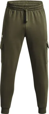 Productafbeelding van Under Armour Rival Fleece Joggingbroek, groen, maat XS / regular, voor heren, kleur groen, maat XS