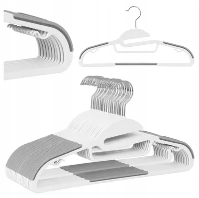 Produktbild von Gockowiak Antirutsch Kleiderbügel 20er Set für Garderobe