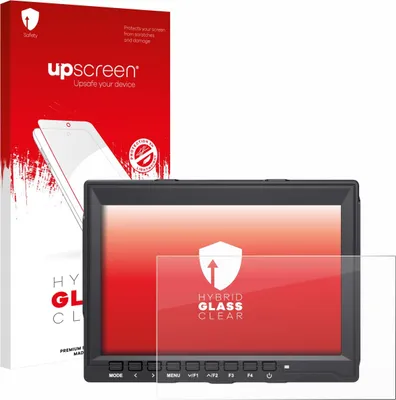 Produktbild von upscreen Schutzglas für Feelworld FW759 7" Schutzfolie Panzer Folie Glas Display Schutz klar
