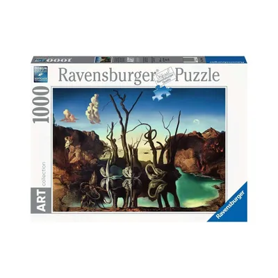 Produktbild von RAVENSBURGER Puzzle Art Collection: Schwäne 1000 Teile