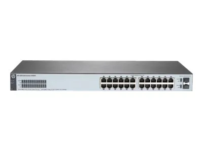Produktbild von HPE OfficeConnect 1820 24G, Managed, L2, Gigabit Ethernet (10/100/1000), Vollduplex, Rack-Einbau, 1U