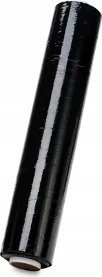 Obrázok produktu pre ČIERNA strečová fólia 50 cm, 23 µ, 180 % rozťažnosť, silná