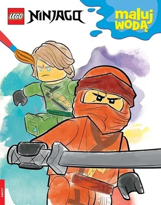 Produktbild von Lego Ninjago Maluj Wodą (Malbuch für Kinder)