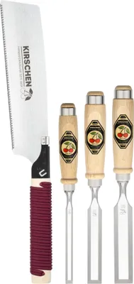 Produktbild von Kirschen Stechbeitel-Satz mit Japansäge 4-tlg. 1195 SB