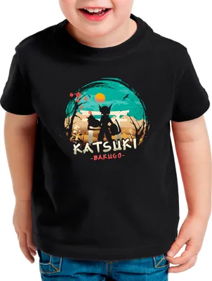 Produktbild von style3 Kacchan Kinder T-Shirt superhero japan acade mia manga