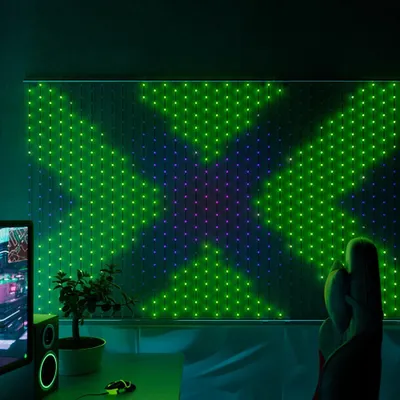 Zdjęcie produktu dla Twinkly|Matrix Smart LED Lights 480, 1x1m|RGB Multicolor
