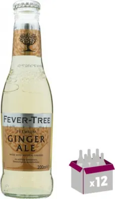 Image de Fever Tree - Ginger Ale - 12 x 20cl