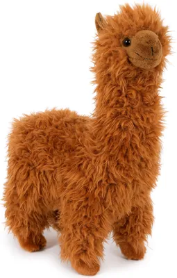 Produktbild von Plüschtier Alpaka 33cm, braun,  Kuscheltier Stofftiere Plüschtiere Lama Lamas Alpakas