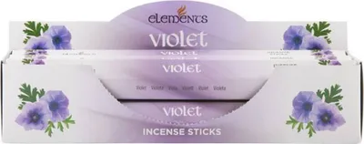Image de Something Different Elements Set d'encens Violette, paquet de 6 SD1856 (taille unique) (Coloré)