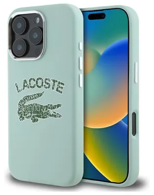 Zdjęcie produktu dla Etui Lacoste do iPhone 16 Pro hardcase MagSafe amande