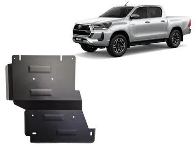 Image de Protection différentielle Stahl pour Toyota Hilux Invincible - modèles de 2021 à 2026