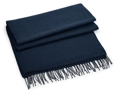 Imagen del producto de Beechfield - Bufanda "Clásica" uni para hombre/mujer, modelo FK1170 (talla única) (azul oscuro)