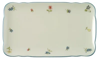 Obrázok produktu pre Hranatý podnos 20 cm MARIE-LUISE STREUBLUME, Seltmann Weiden