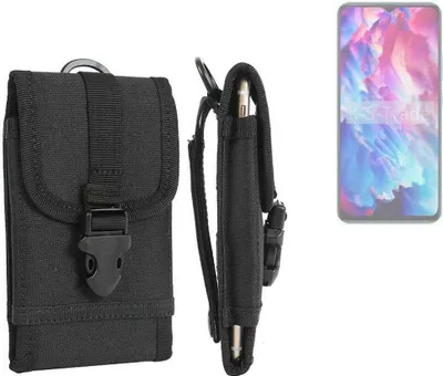 Produktbild von K-S-Trade Holster Handy Hülle kompatibel mit Cubot A1 Holster Handytasche Gürtel Tasche Schutz Hülle Robust Outdoor schwarz