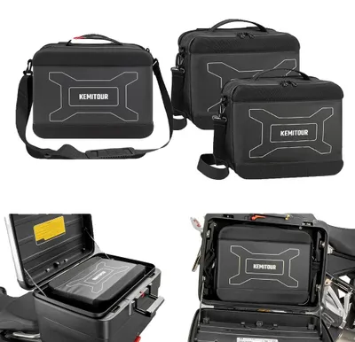 Produktbild von Innentaschen, wasserdichtes Material, erweiterbare Kapazität, 3 Taschen mit 2 Netzen