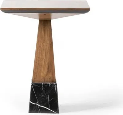 Productafbeelding van Nieuwe houten bijzettafel, modern design, geschikt voor interieur, tafel voor de woonkamer, salontafel