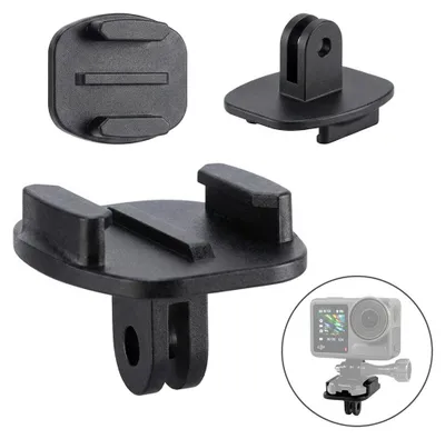 Zdjęcie produktu dla Szybkozłączka adapter do kamer sportowych GoPro DJI Insta360 czarna