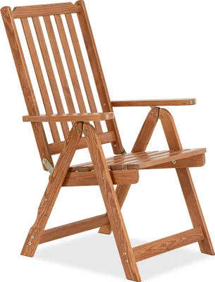 Obrázek produktu pro Zahradní židle KONSIMO z borovicového dřevaVyrobeno v EU a ručně vyrobeno "NYCTERE", hnědá, borovicové dřevo, moderní design, 65x108x70 cm