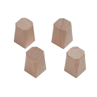 Produktbild von Tischfüße aus Buche für Carrom – Set für Carrombretter