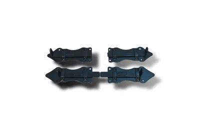 Produktbild von 4 Stück, Türriegel Torriegel Schubriegel Torschieber Bolzenriegel Schwarz Antik, Länge 95mm