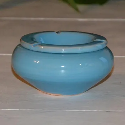 Image de Cendrier Tunisien Uni bleu - Moyen modèle