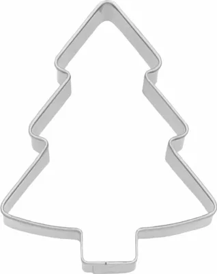 Produktbild von Birkmann Ausstechform Tannenbaum, Ausstecher, Plätzchenform, Keks, Plätzchen, Edelstahl, 6 cm, 199422