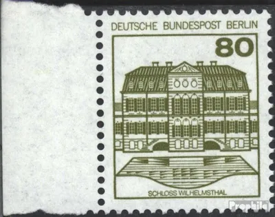 Produktbild von Briefmarken Berlin (West) 1982 Mi 674A Seitenrandstück gestempelt Burgen und Schlösser